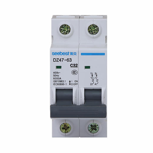 视贝小型断路器 DZ47-63 2P C型 商品图0