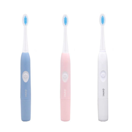 【新品上线】DRETEC/多利科日本品牌家用软毛声波式电动牙刷成人美白洁净牙齿 商品图0
