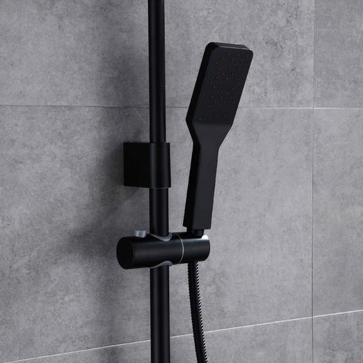 AGL格朗 恒温大花洒 平面3982 纯黑 商品图2