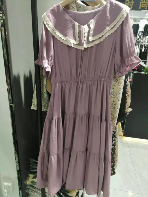 洛呗一时尚连衣裙天丝棉 商品图0