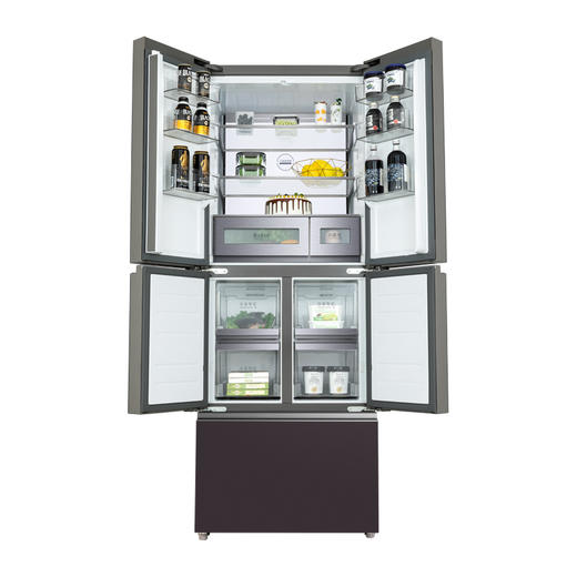 【TCL冰箱】TCL R420C6-G烟紫绒 420升急冷速冻法式多门冰箱 商品图6