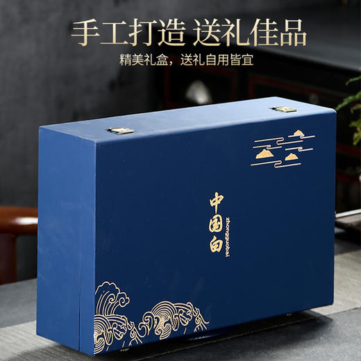 【闻名世界的白瓷】德化羊脂白玉茶具套装，收藏级瓷器！送礼品茗的选择！ 商品图4