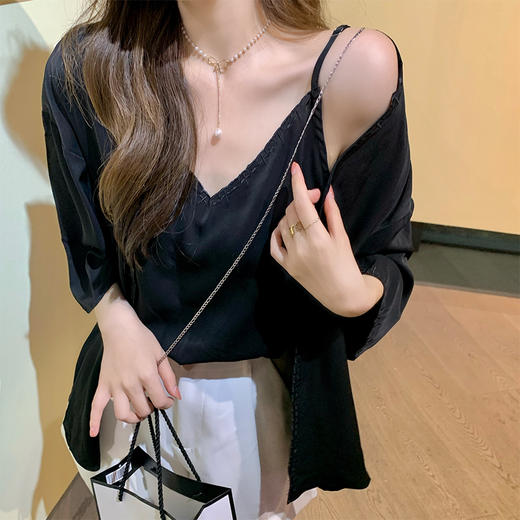 不退不换 介意慎拍！裸粉M码【氧气小防晒】刚需组！夏日防晒两件套请品尝 商品图1