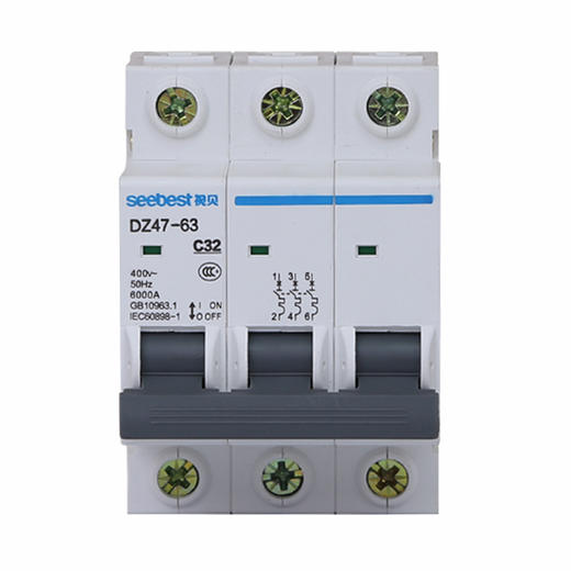 视贝小型断路器 DZ47-63 3PC型 商品图0