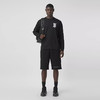 【一】BURBERRY 巴宝莉 男士棉质TB专属标识图案印花圆领长袖T恤 黑色 8024599 A1189 商品缩略图1