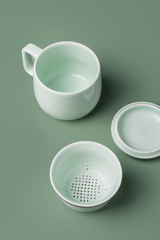 玉青瓷 暖心杯 商品图0