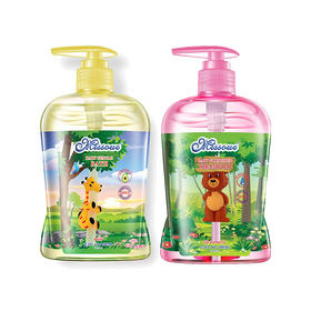 中国香港蜜语婴童沐浴露/洗发露500ml 无泪配方 110837/110838