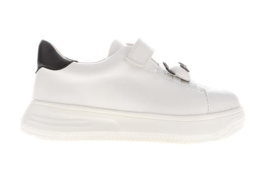 sheme 熊猫系列 儿童亲子款熊猫配件小白鞋魔术贴童鞋 商品图1