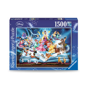 Ravensburger拼图 平面拼图1500片迪士尼魔法故事书RAVC163182