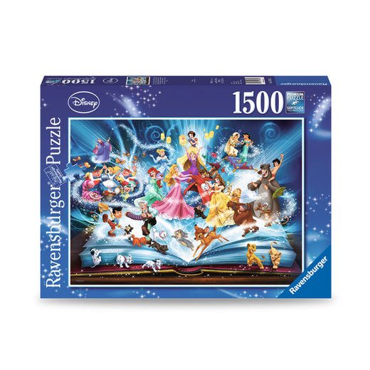 Ravensburger拼图 平面拼图1500片迪士尼魔法故事书RAVC163182 商品图0