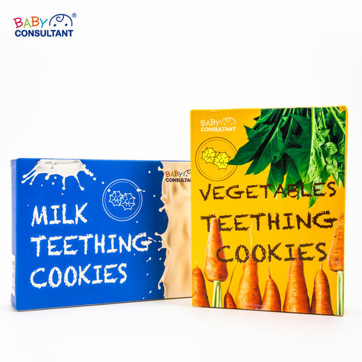 宝贝顾问宝宝零食磨牙棒饼干儿童牛奶口味营养辅食星奇牙饼 商品图3