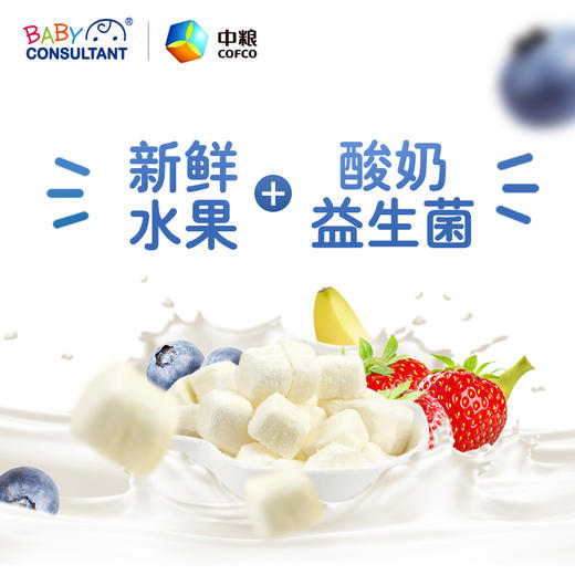 宝贝顾问韩国进口酸奶溶豆魔方儿童零食宝宝辅食益生菌5口味组合 商品图1