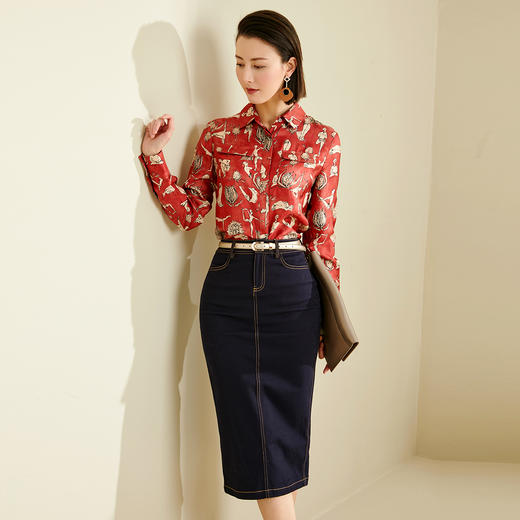 海棠醉日颈袖添香 商品图2