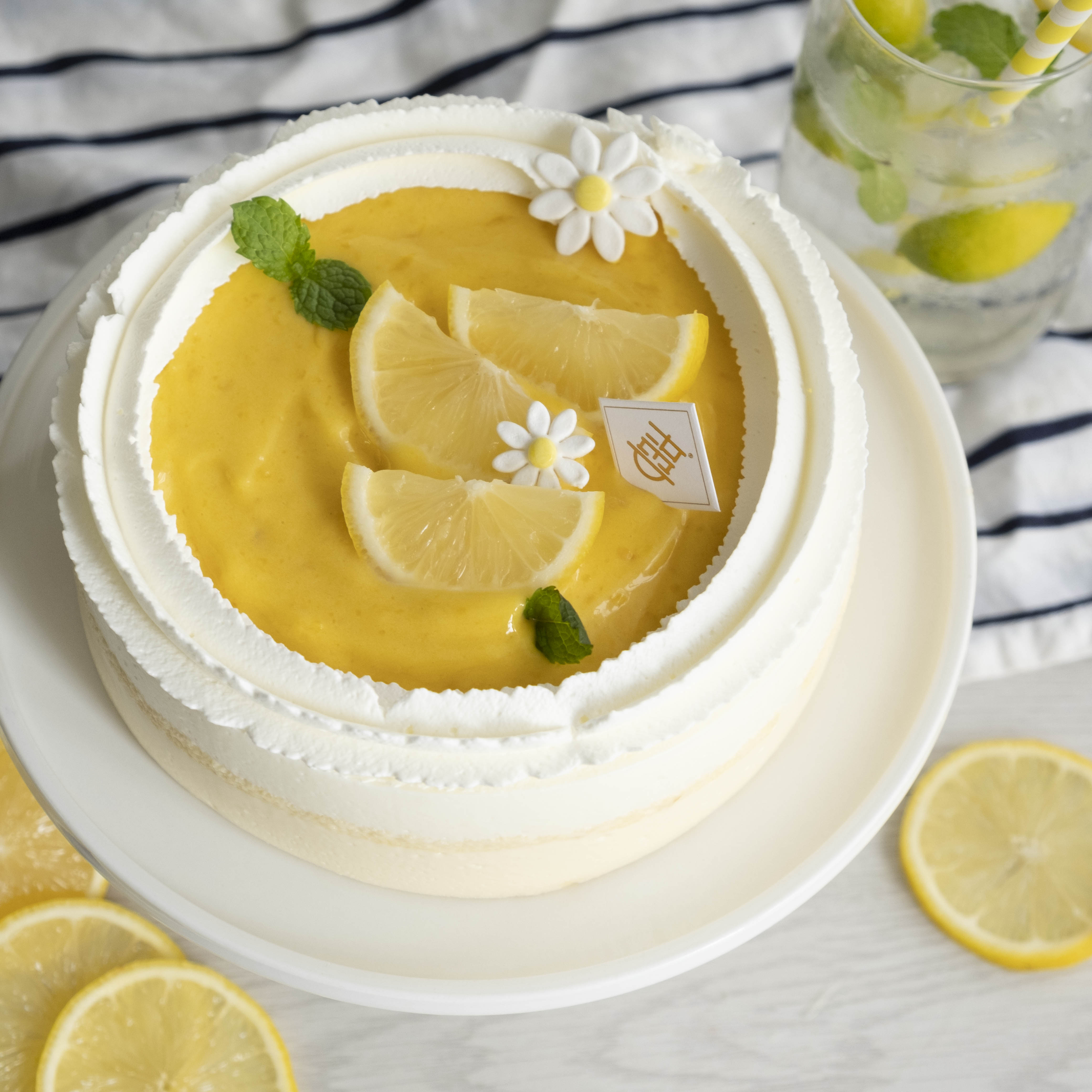 柠香芝滑 Creamy Lemon Cheesecake