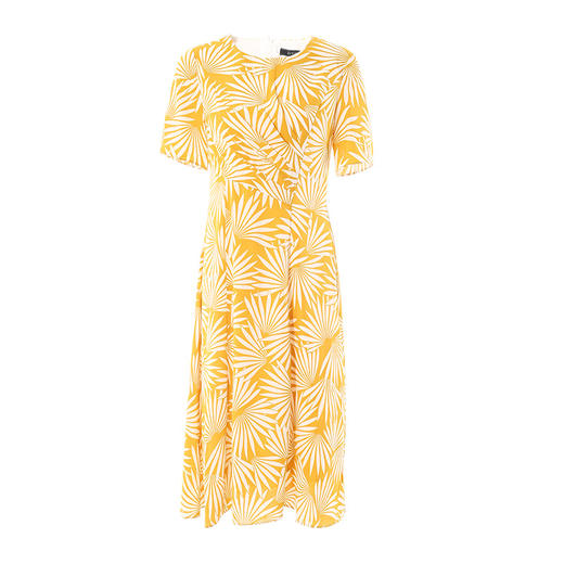 EITIE爱特爱夏季新款时尚百搭气质清新印花收腰A字显瘦连衣裙6607348 商品图4