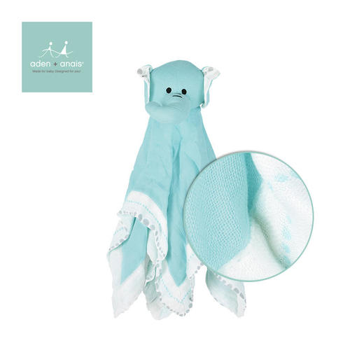 【已下架】积分秒杀 | 美国aden+anais 婴儿摇篮曲竹棉礼盒 包巾盖被安抚巾套（不支持无理由退换）[福利品] 商品图4