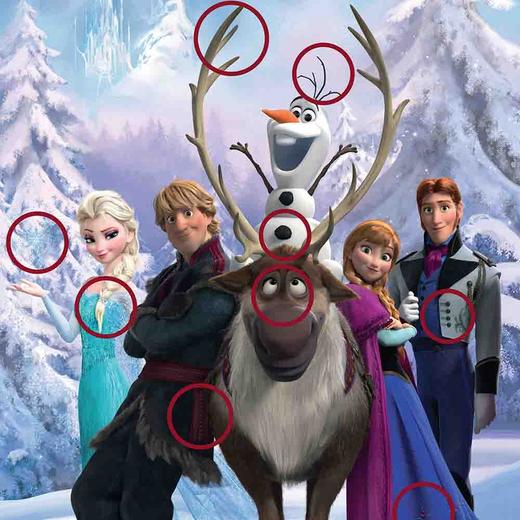 Ravensburger拼图 迪士尼系列冰雪奇缘2-100片RAVC105571 商品图3