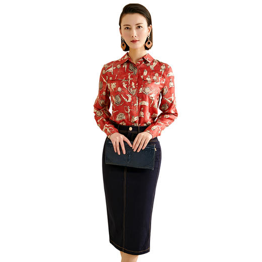 海棠醉日颈袖添香 商品图4