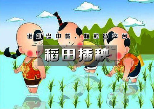【稻田插秧】六月亲子时光の戴上草帽-背起背篓-走进稻田-插秧体验-泥潭抓鱼｜陪同家长免费 商品图0