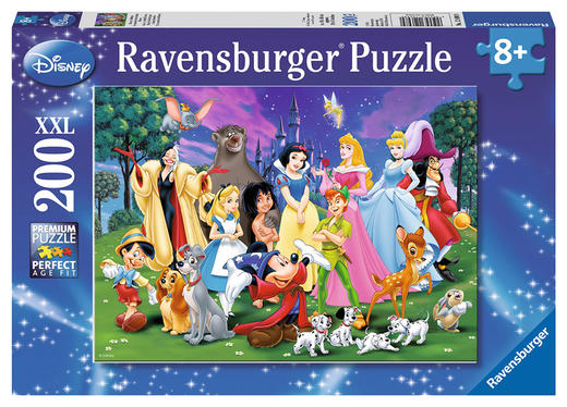 Ravensburger拼图 平面拼图200片迪士尼全家福RAVC126989 商品图3
