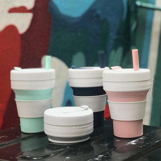 【亏本清仓】 STOJO 可压缩水杯 便携硅胶折叠运动水杯470ml （不支持无理由退换）[福利品] 商品图9