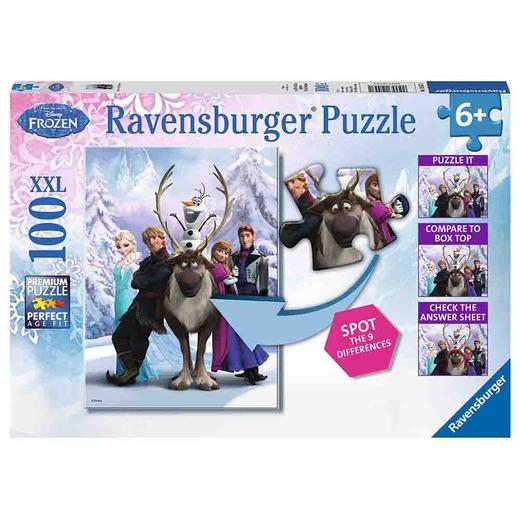 Ravensburger拼图 迪士尼系列冰雪奇缘2-100片RAVC105571 商品图1