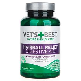 “会员冰点价”直降冰点价美国VetsBest绿十字猫草片去毛球调理肠胃！全场满80元包邮！