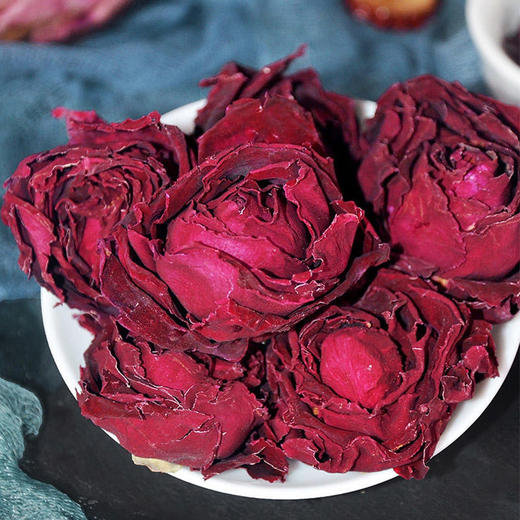 【 2罐58元】香味扑鼻又可以美白淡斑，平衡内分泌，疏肝解郁，美容养颜的云南冻干墨红玫瑰茶 商品图2