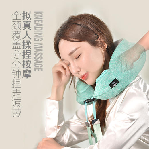 凯意德颈椎按摩器 便携充气按摩枕3代 肩颈部按摩仪 脖子智能护颈仪 商品图3