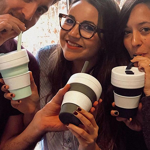 【亏本清仓】 STOJO 可压缩水杯 便携硅胶折叠运动水杯470ml （不支持无理由退换）[福利品] 商品图8