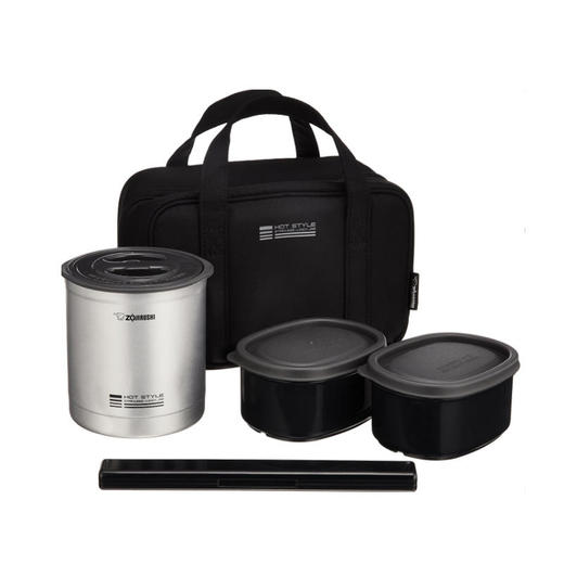 【已下架】6.7积分换购 | 日本象印不锈钢保温饭盒 送提包（不支持无理由退换） [福利品] 商品图0