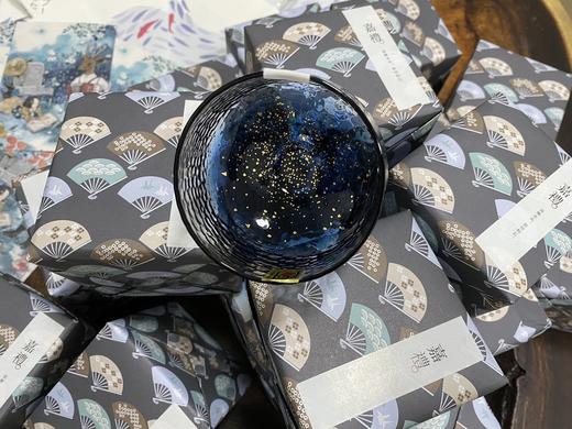 价值2000+ 你想要的宇宙星辰，都藏在杯子里！超美轮美奂八千代星空杯 超治愈 正仓院蓝 蓝如星空 镶嵌金泽金箔 温润高雅 精致华美 送礼/私藏/诉说情肠超治愈的玻璃杯 预售 商品图7