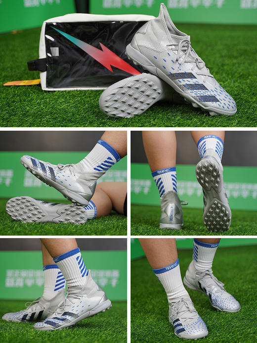 小李子阿迪达斯猎鹰FREAK.3中端TF碎钉原世俱杯配色足球鞋FY7810 商品图2