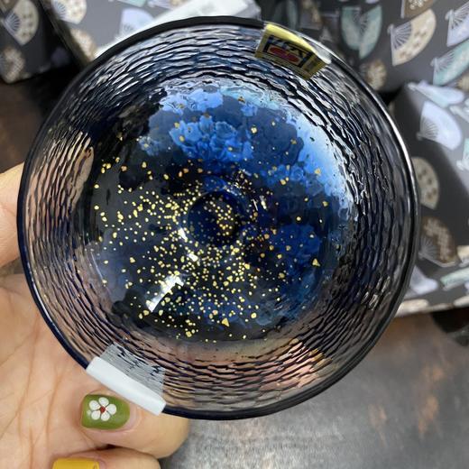 价值2000+ 你想要的宇宙星辰，都藏在杯子里！超美轮美奂八千代星空杯 超治愈 正仓院蓝 蓝如星空 镶嵌金泽金箔 温润高雅 精致华美 送礼/私藏/诉说情肠超治愈的玻璃杯 预售 商品图10
