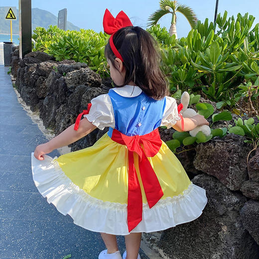 裁缝学苑TG93 白雪公主裙女童连衣裙纸样童装儿童衣服样板夏 商品图2