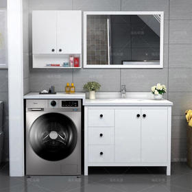 美的（Midea）（251862）洗衣机滚筒全自动 10公斤家用大容量 变频节能 健康除螨洗 大件洗 MG100-1403DY 单洗 东芝直驱变频