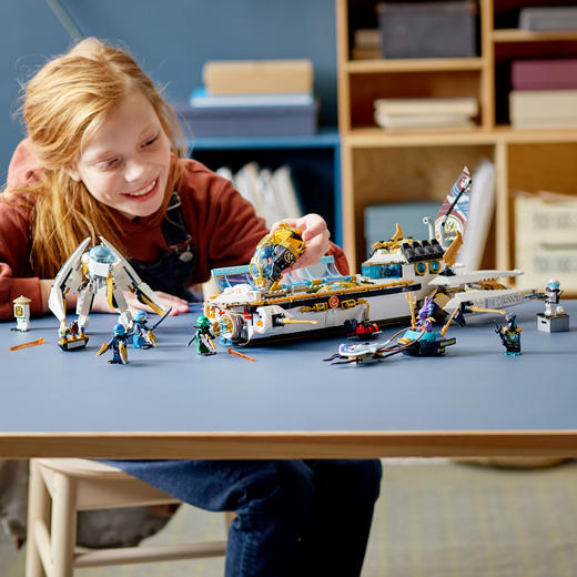 乐高幻影忍者系列水下赏赐号 71756 商品图2