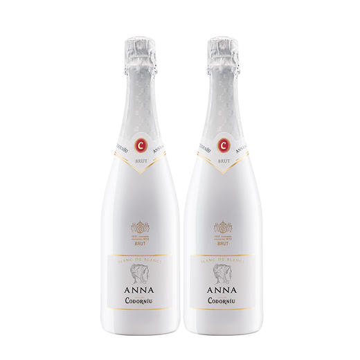 【双支特惠装】科多纽歌萄源安娜白中白起泡葡萄酒 Codorniu Anna Blanc de Blanc 750ml*2 商品图0