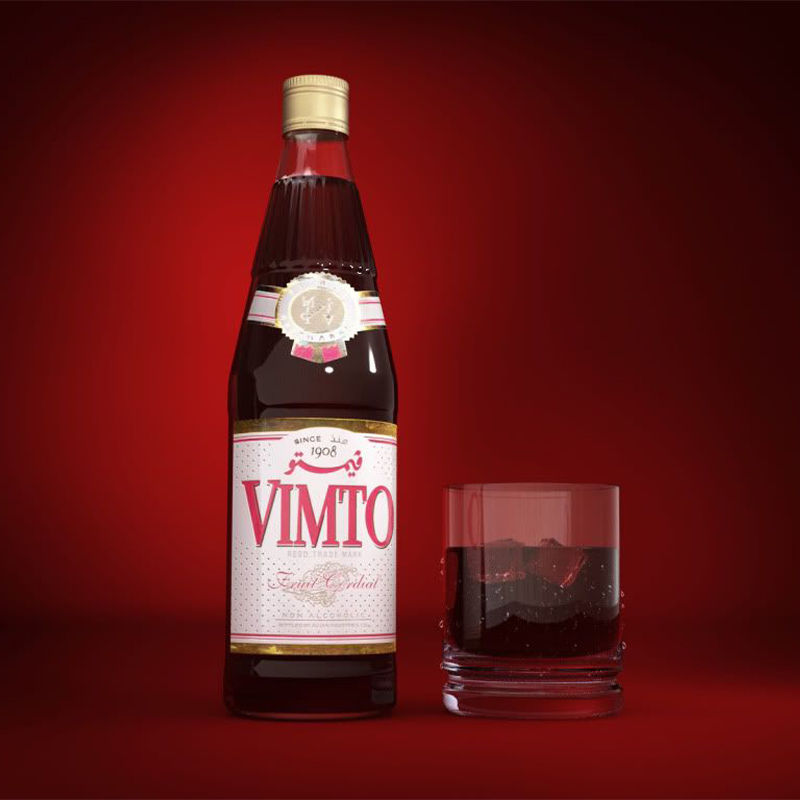 Vimto浓缩果汁710ml ，中东斋月红饮料