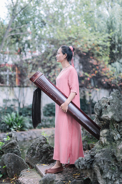 夏原创女装连衣裙中国风连衣裙新款宽松文艺复古PZ-15 商品图3