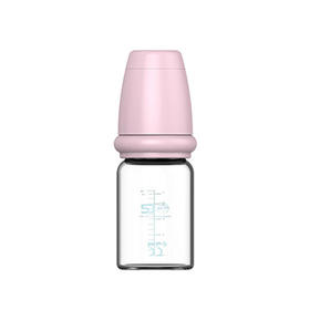 【亏本清仓】55度 儿童杀菌消毒奶瓶 高档健康杀菌高硼硅玻璃210ML （不支持退换）[福利品]