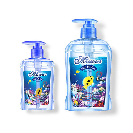中国香港蜜语婴儿二合一洗发沐浴露500ml/220ml 两种规格 使用便捷 111957/111958 商品图0