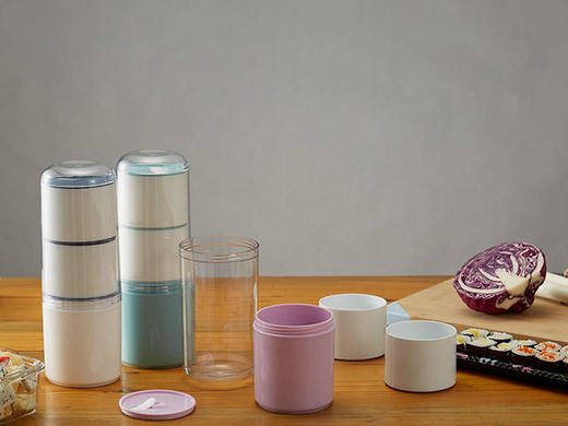 【亏本清仓】可以放进微波炉加热的午餐杯 饭盒便携多层分格婴幼儿指定的Tritan材质（不支持无理由退换） [福利品] 商品图9