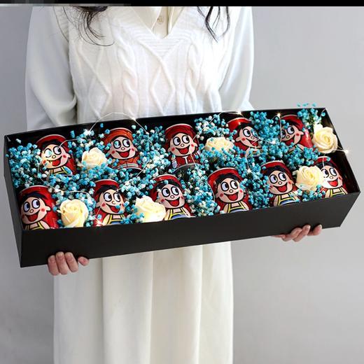 六一儿童节零食鲜花花束礼盒三选一 商品图1