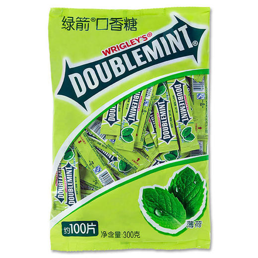 【食品酒水】绿箭薄荷味口香糖 商品图0
