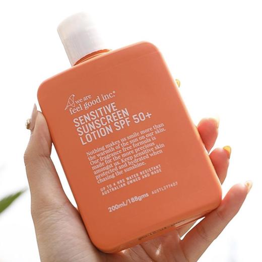 澳洲feelgood大橙瓶懒人防晒霜|持久防水防晒，轻薄无负担不闷痘 商品图5