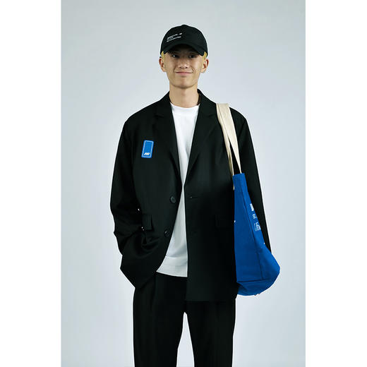 MANUFACTURE BY ATTEMPT 标识廓形西装 商品图1