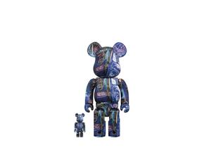 Bearbrick 巴斯奎特7代 400%+100%
