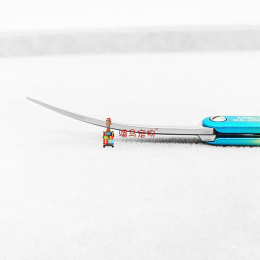 铝柄小弯剪6寸KISI骑士BHL 60W 宠物美容剪 商品图4