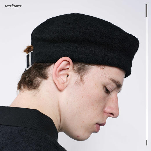 ATTEMPT AW20 复古粗纺毛料水手帽 商品图1